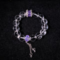 Aura Series | Amethyst Crown Crystal Bracelet