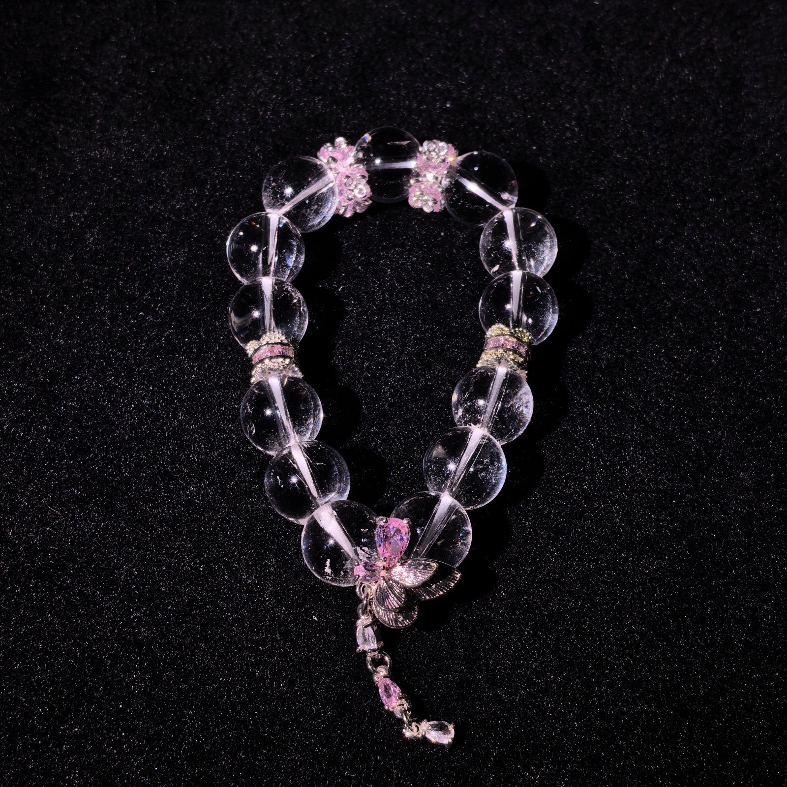 Harmony Series | Woven Butterfly Crystal Bracelet