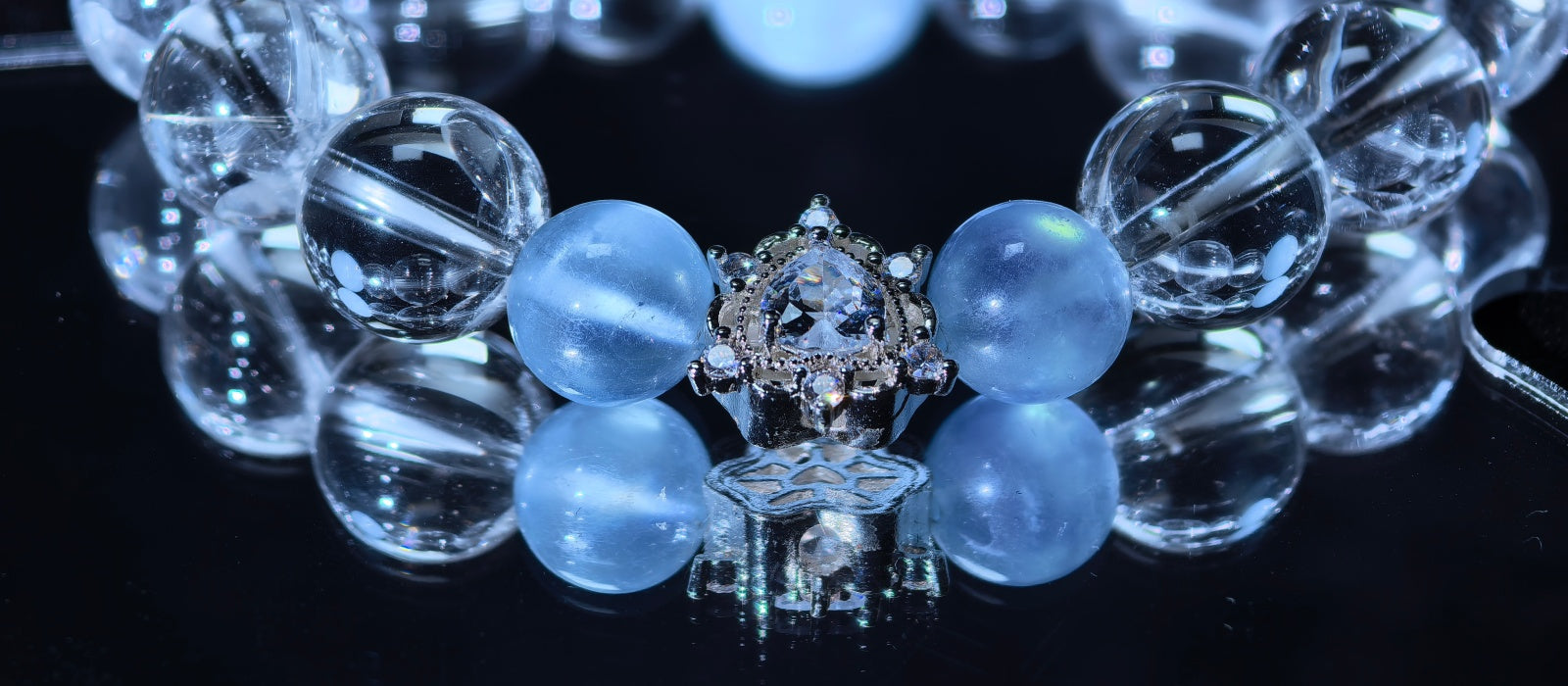 Serenity Series | Celestial Blue Crystal Bracelet