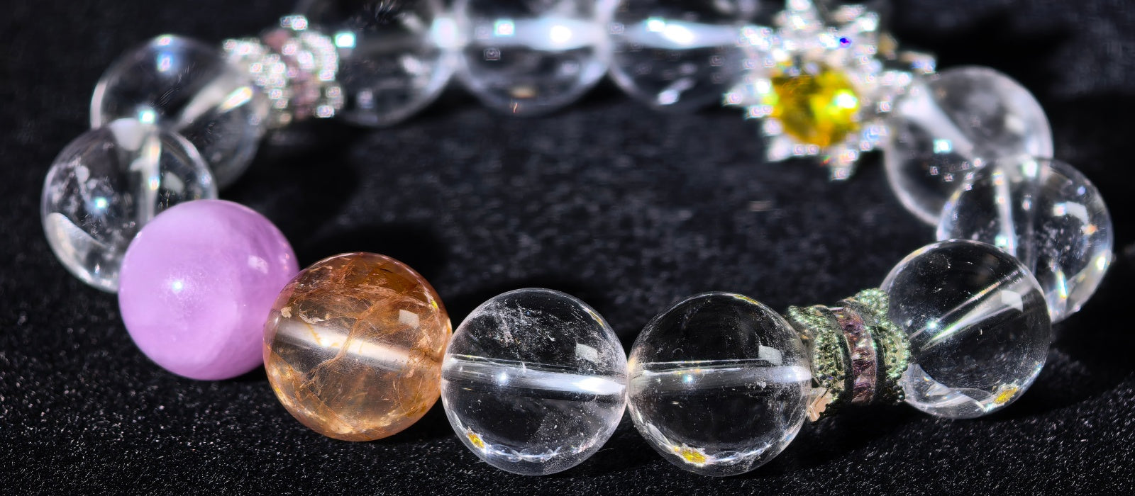 Serenity Series | Woven Starlight Crystal Bracelet