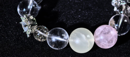 Aura Series | Celestial Blush Crystal Bracelet
