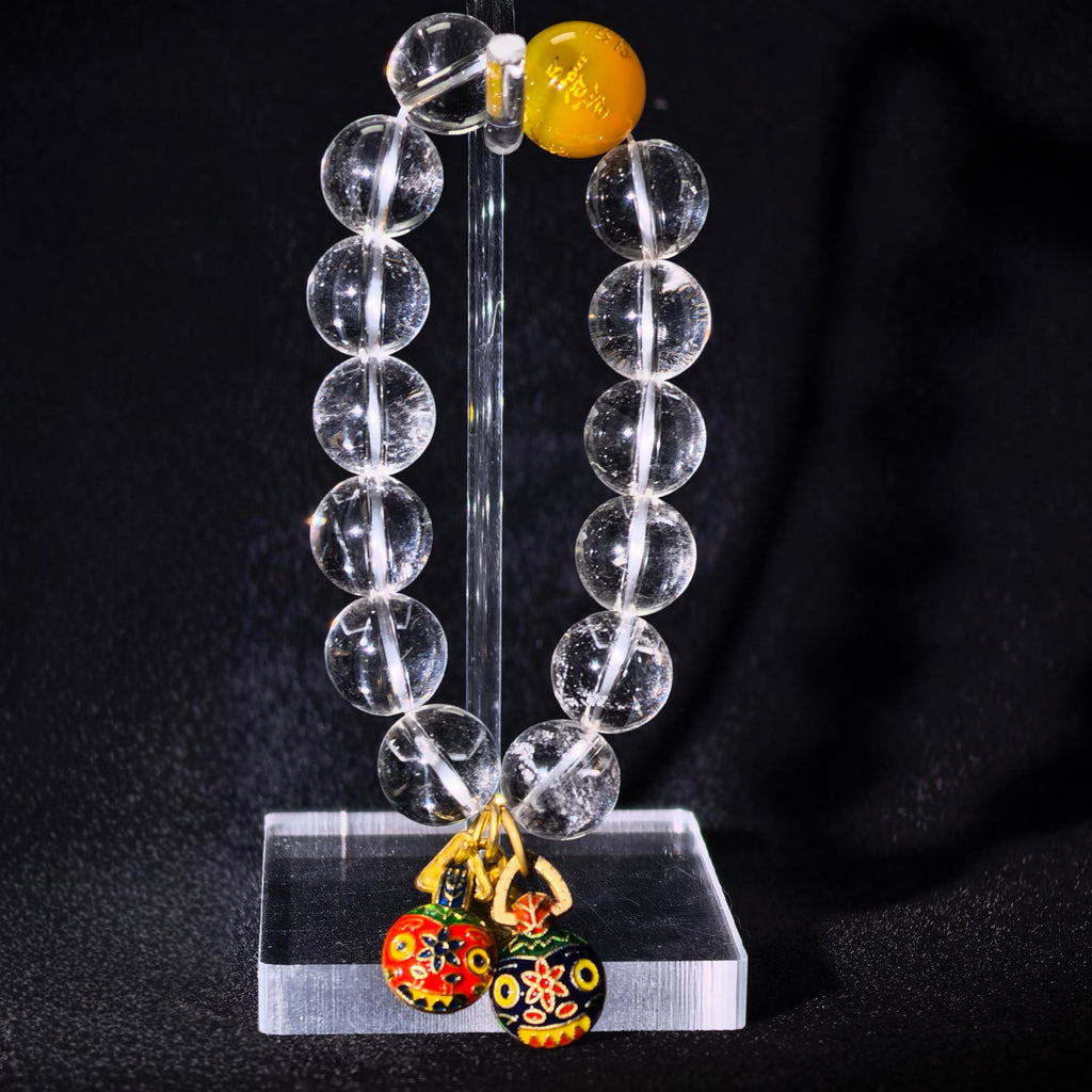 Aura Series | Clear Quartz Pixiu Crystal Bracelet