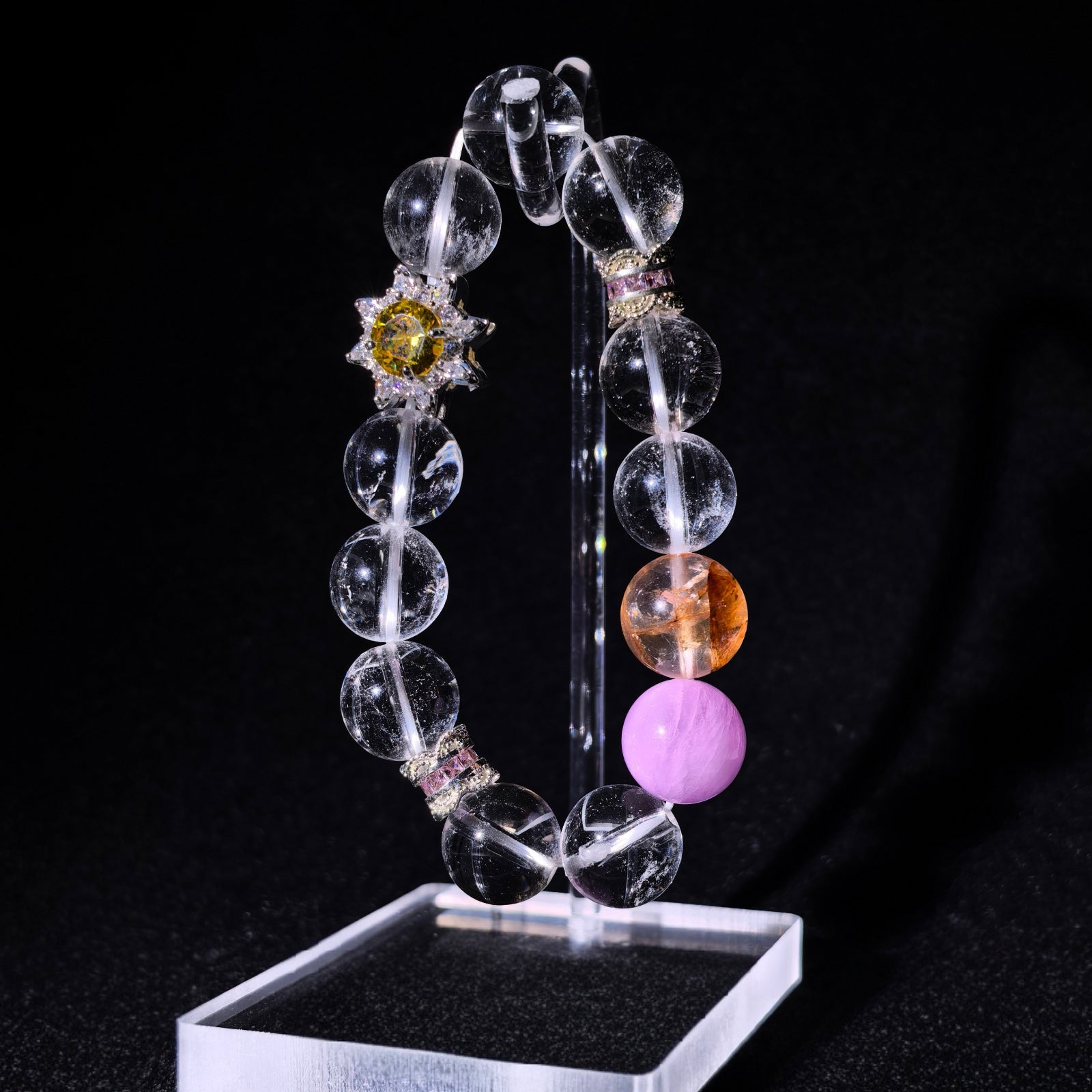 Serenity Series | Woven Starlight Crystal Bracelet