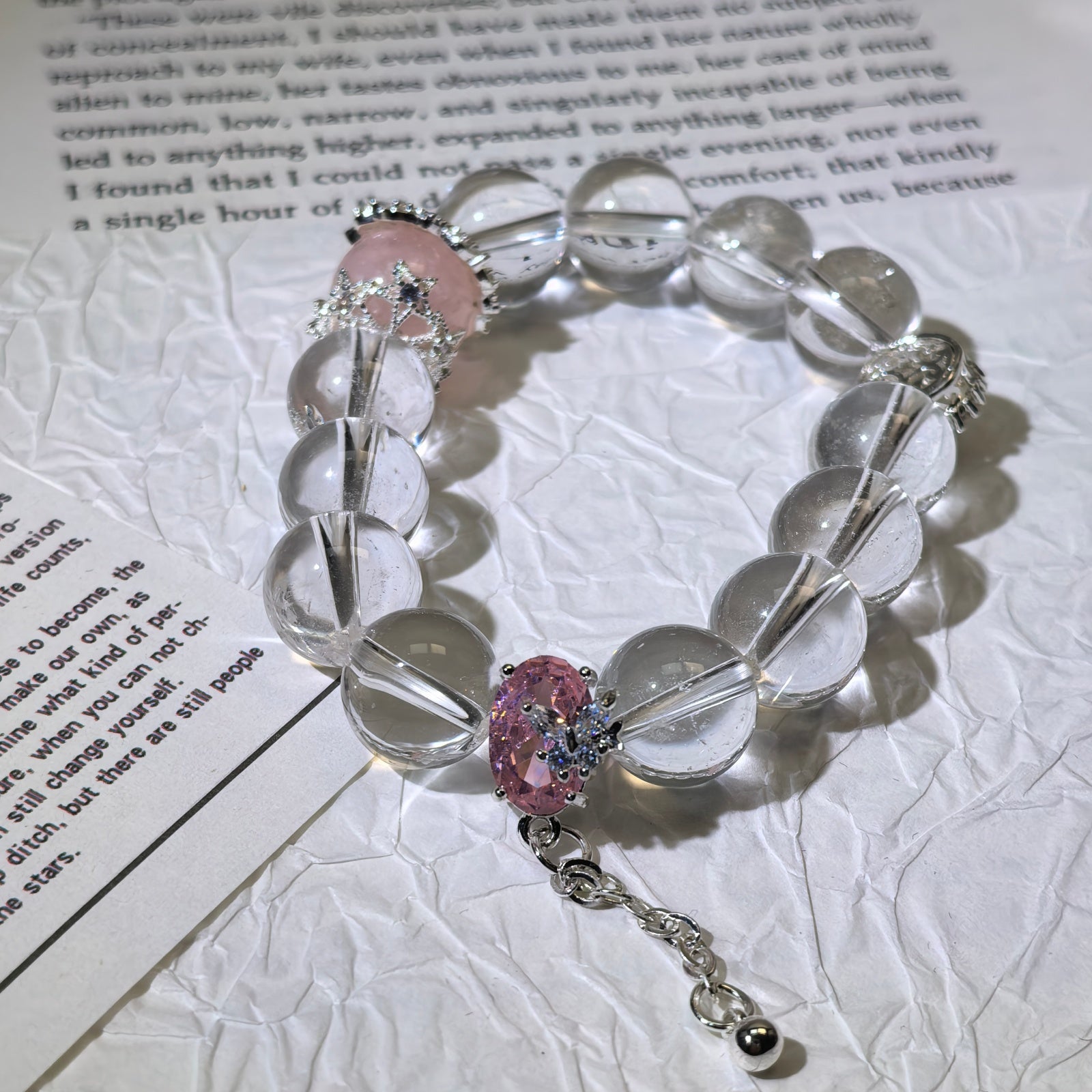 Serenity Series | Cotton Candy Shine Crystal Bracelet