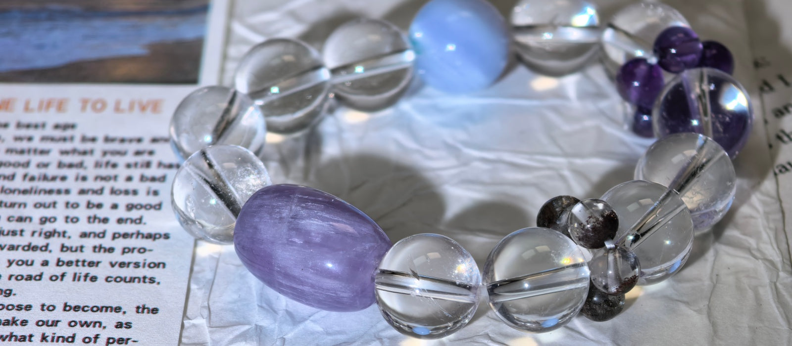 Harmony Series | Ethereal Mist Crystal Bracelet