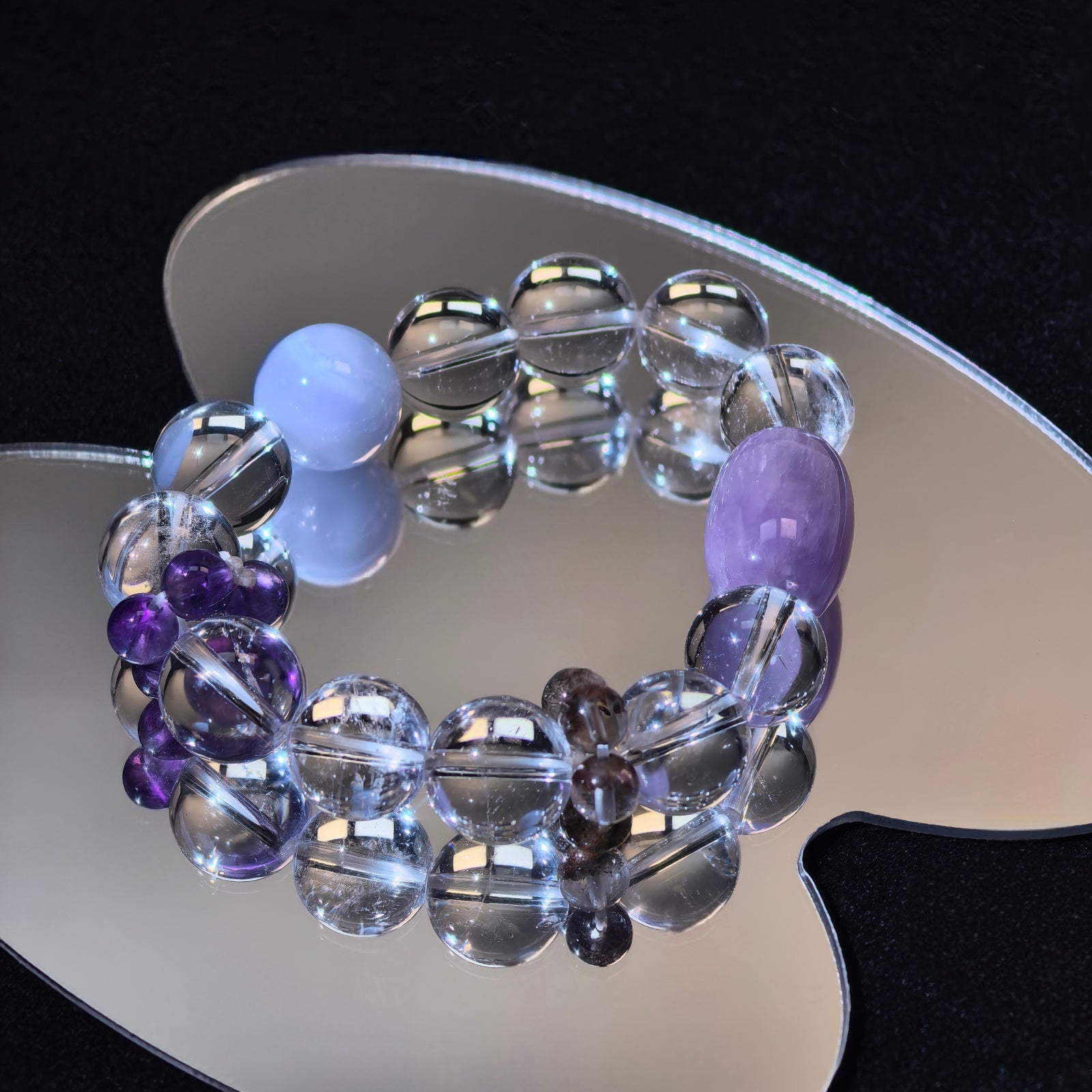 Harmony Series | Ethereal Mist Crystal Bracelet