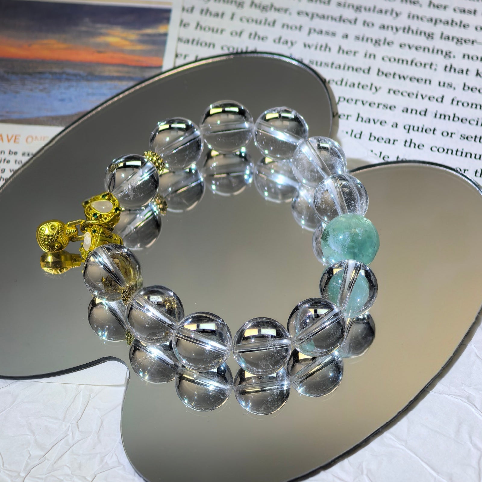 Harmony Series | Lucky Pouch Crystal Bracelet