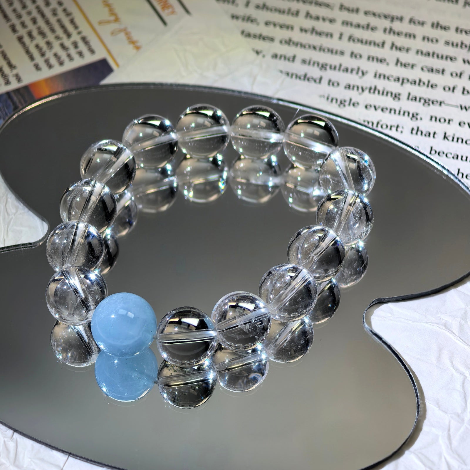 Serenity Series | Woven Starlight Crystal Bracelet