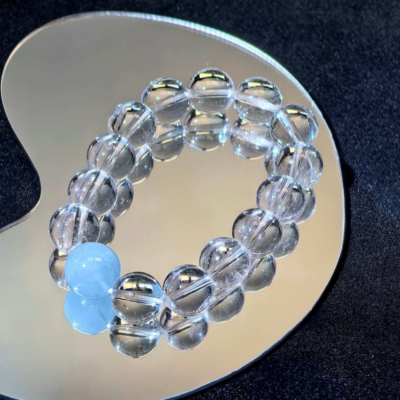 Serenity Series | Woven Starlight Crystal Bracelet