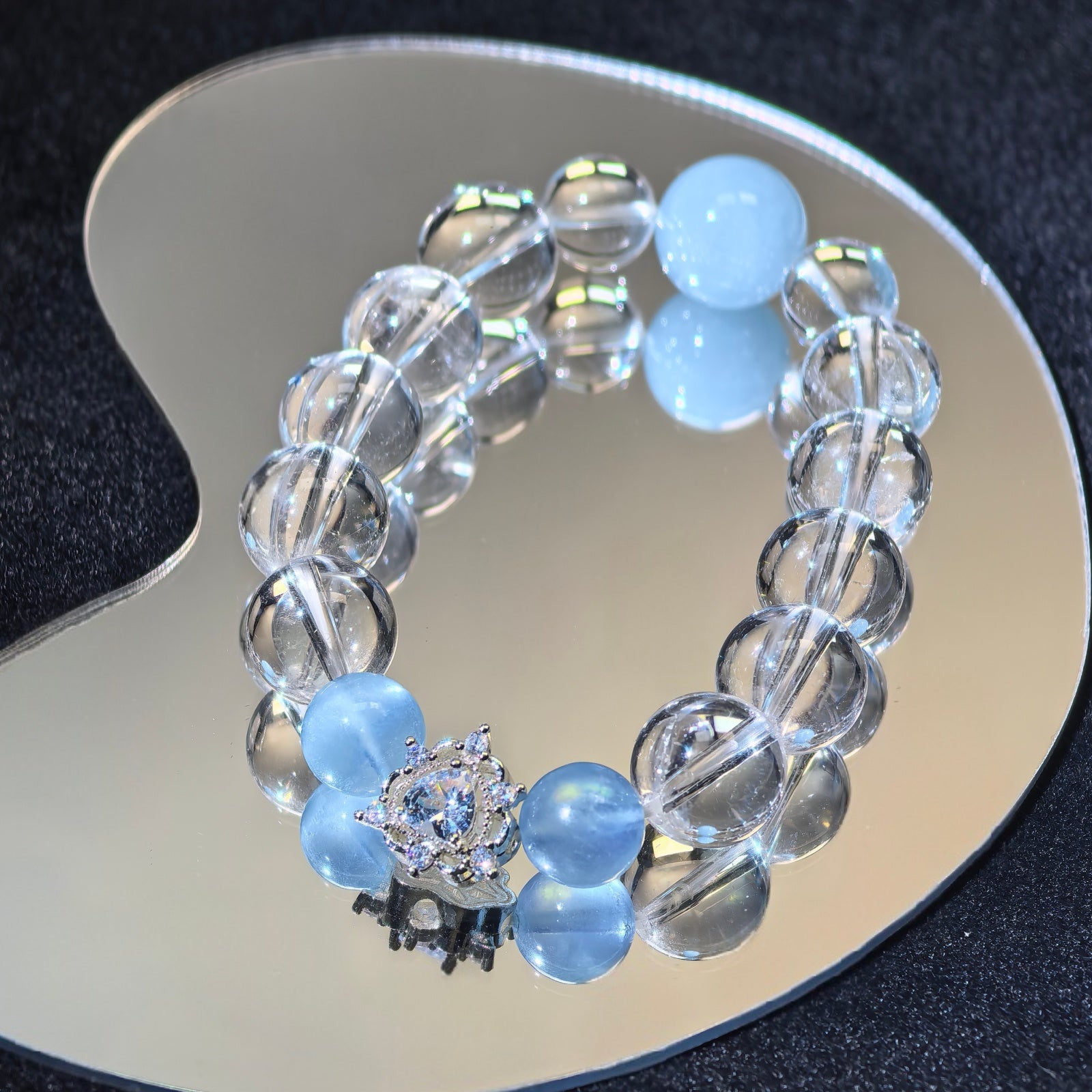 Serenity Series | Celestial Blue Crystal Bracelet