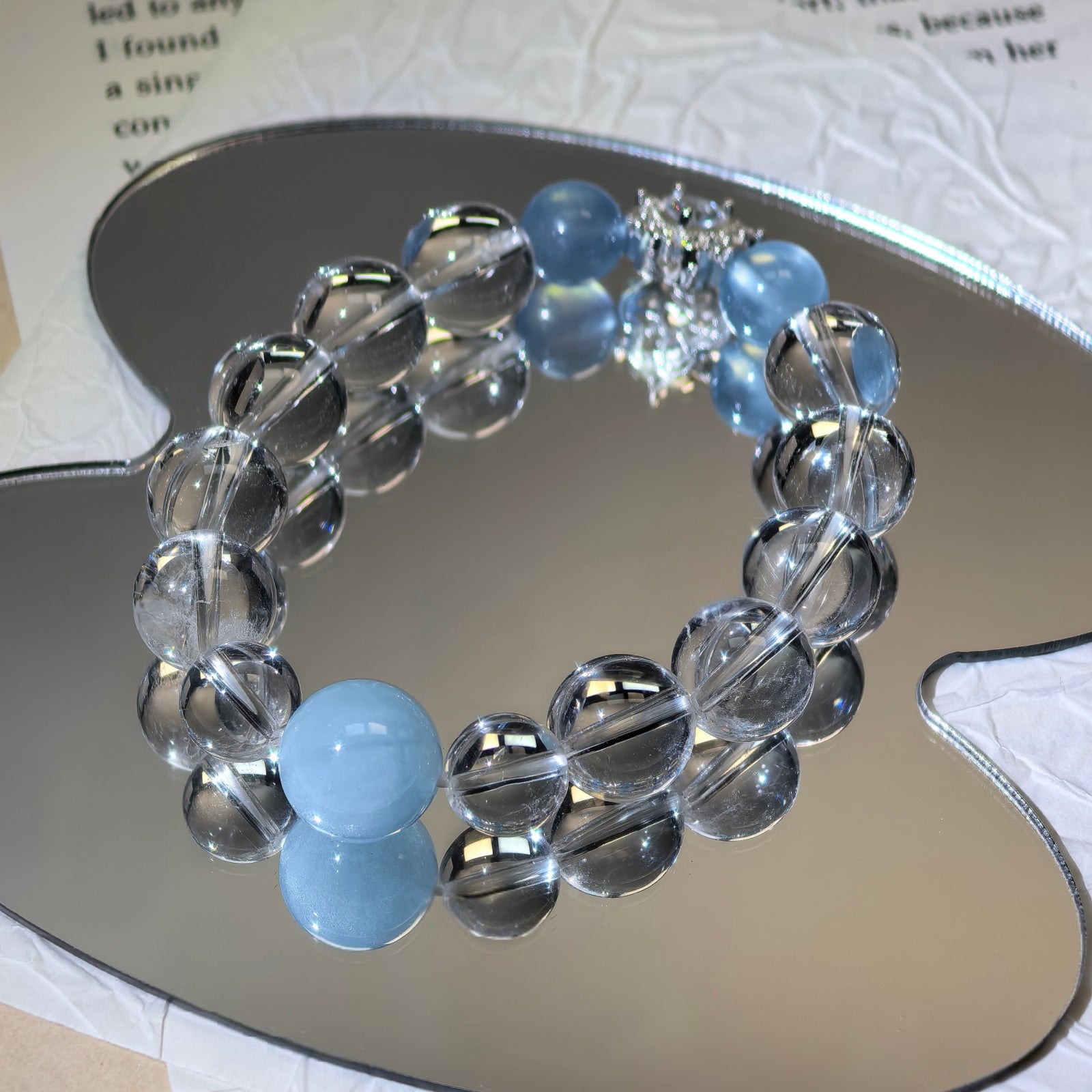 Serenity Series | Celestial Blue Crystal Bracelet