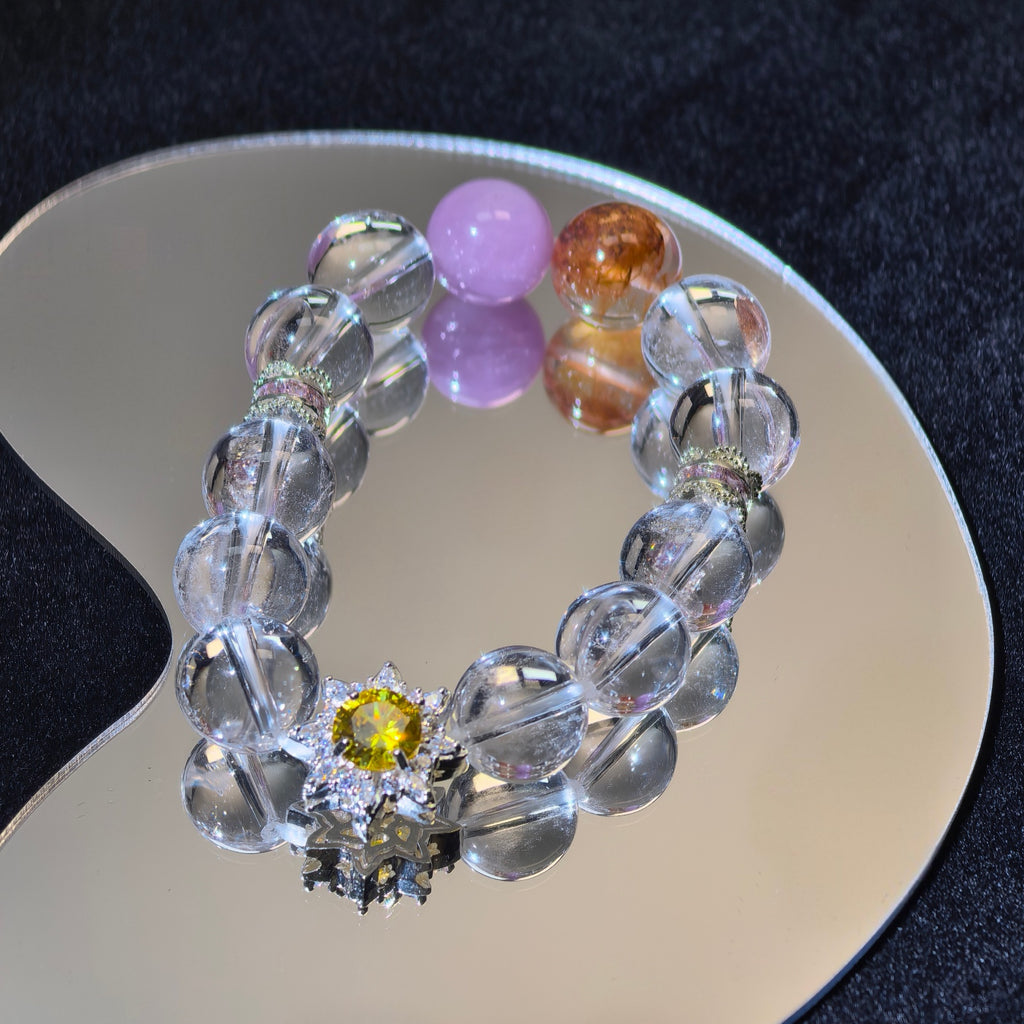 Serenity Series | Woven Starlight Crystal Bracelet